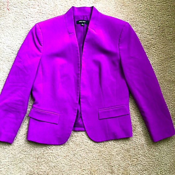 Nine West Magenta blazer size 6 - Picture 9 of 12
